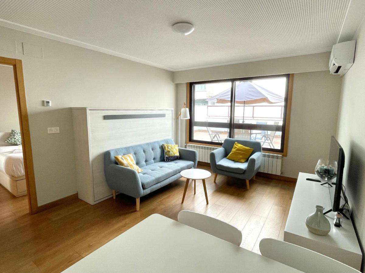 Estudio Centrico 1 Con Terraza Y Parking Privado Оренсе Екстер'єр фото