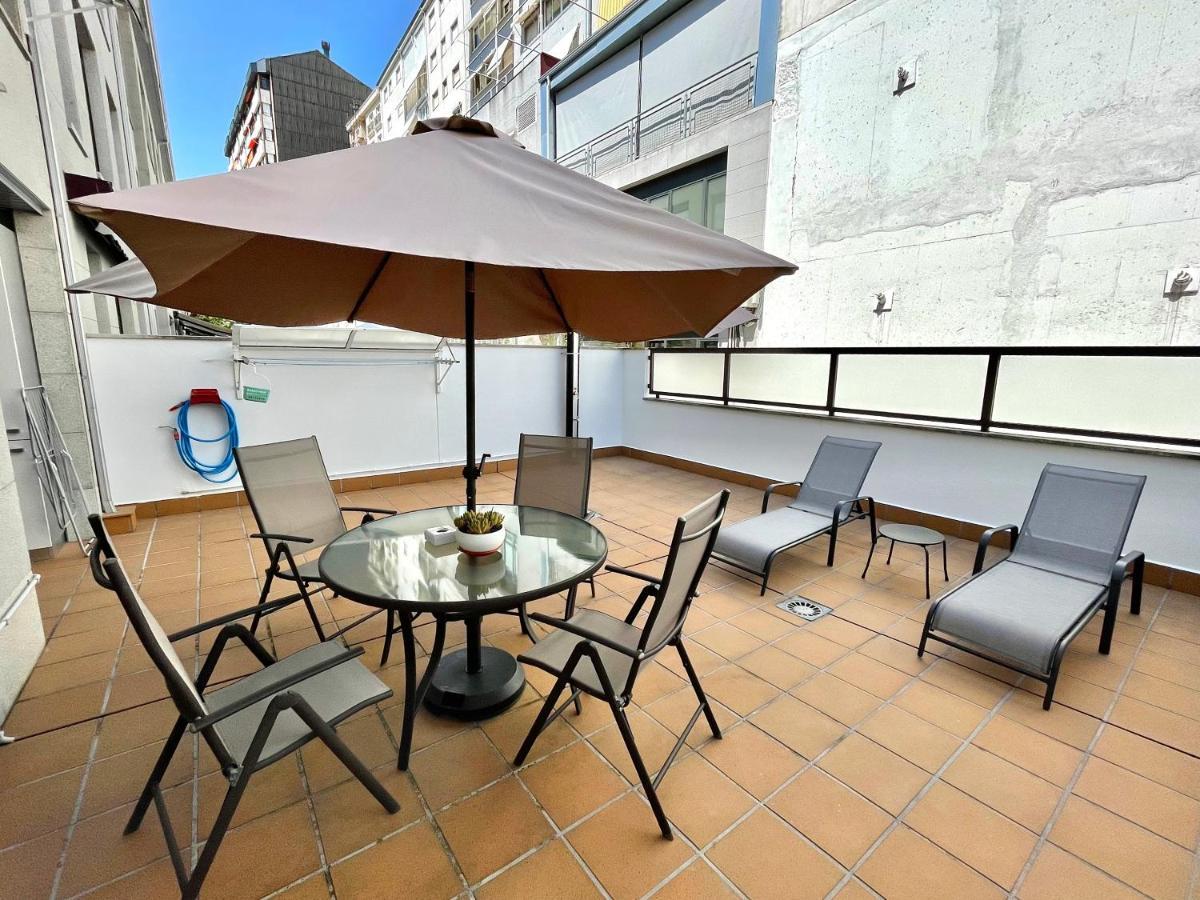 Estudio Centrico 1 Con Terraza Y Parking Privado Оренсе Екстер'єр фото