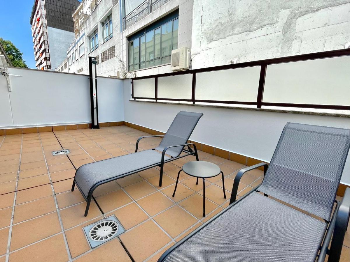 Estudio Centrico 1 Con Terraza Y Parking Privado Оренсе Екстер'єр фото